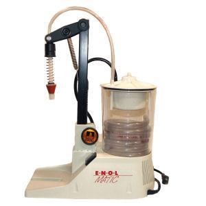 Tappemaskine - Påfyldningsmaskine, Enolmatic. Tappetemperatur på op til max. 40 °C.